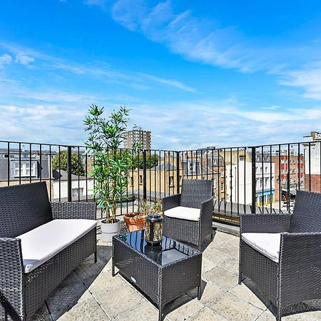 Huge Shoreditch Apartment- Private Roof Terrace 런던 외부 사진